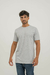 Remera Santa Fé Gris Melange - Con Badana - comprar online