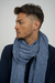 Pashmina Tren de las Nubes 04 - Azul Marino en internet