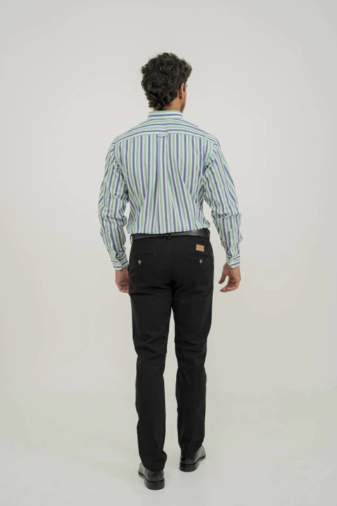 Camisa Neon 17 - Rayas Verdes - tienda online