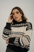 Sweater Hortensia - Beige y Negro en internet