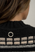 Sweater Hortensia - Beige y Negro