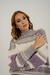 Sweater Hortensia - Lila y Natural - La Argentina