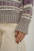 Sweater Hortensia - Lila y Natural - comprar online