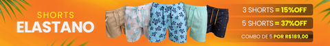 Banner da categoria Shorts Lisos