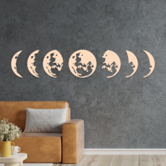 Wood Wall Art - Fase Lunar XL