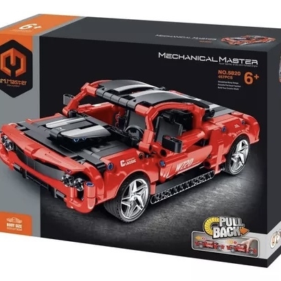 Auto A Friccion 457 Piezas Bloques P/armar - comprar online