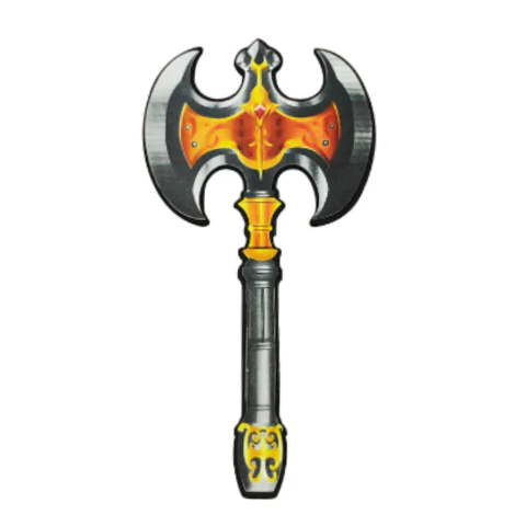 Hacha Luchador Vikingo Soft Goma Eva Foam Weapons Infantil - comprar online