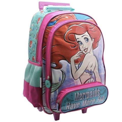 MOCHILA SIRENITA 18" CON CARRO