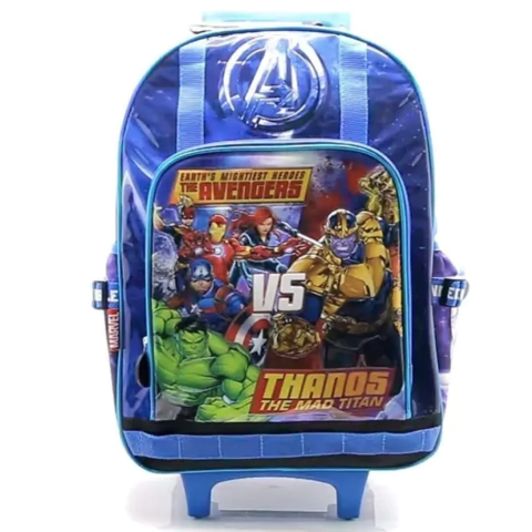 MOCHILA AVENGERS CON CARRO 18"