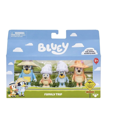 Bluey pack 4 personajes - comprar online