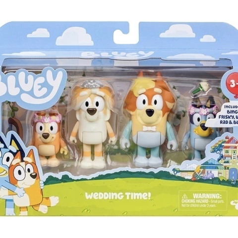 Bluey pack 4 personajes - comprar online