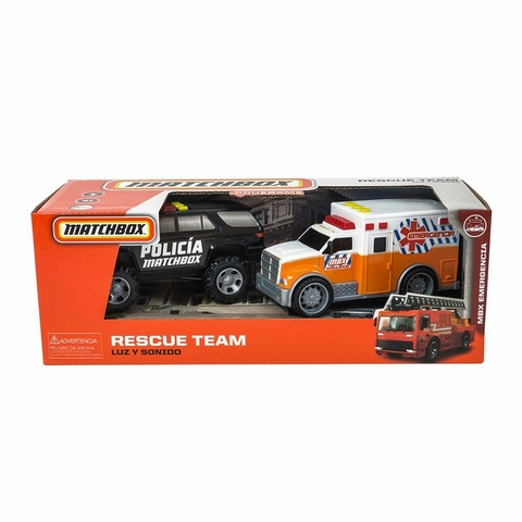 Autos De Rescate Rescue Team Matchbox - comprar online