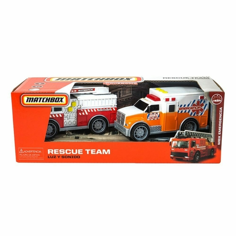 Autos De Rescate Rescue Team Matchbox - comprar online
