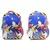 Mochila escolar Sonic 12" - comprar online