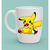 Taza Pikachu De Pokemon Cerámica