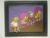 Cuadro Bart y amigos pelucas 20x25