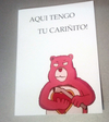 Tarjeta Osito Cariñitos (Simpson)