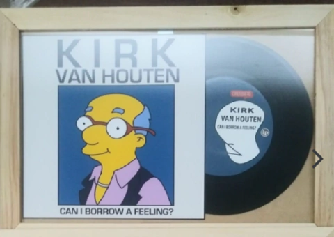 Cuadro Conmemorativo Prestame un sentimiento - Simpson