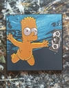 Cuadro Bart Nevermind - 20x20 (Simpson)