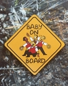 Cuadro Baby OnBoard - 20x20 (Simpson)