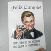 Tarjeta Cumple Leo Dicaprio