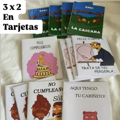 Liquidacion 3x2 de Tarjetas - comprar online