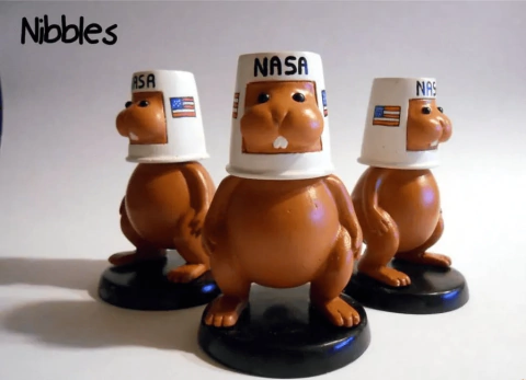 Nibbles Astronautas Simpson