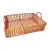 BANDEJA ARAMADO FIBRA PALHA 22X14X6CM LARANJA P - comprar online