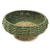 Cesta Papel Trançado Ferro Verde Oliva 15X17X11,5CM