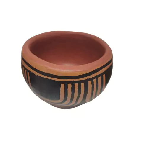 Ceramica Wauja Argila Bowl Pintado M