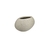 VASO DE CERAMICA OVAL CINZA 15x8CM - comprar online