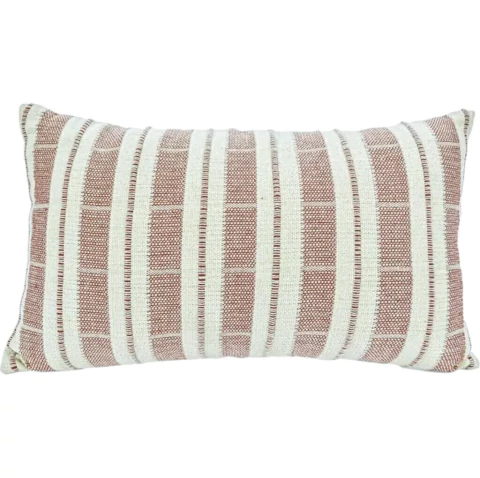 ALMOFADA RETANGULAR TEAR ALGODÃO 30X50cm MAPUI Terracota