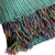Manta Tear Algodão 1,40x2,40m Primavera Jeri Listrada Verde Jade - comprar online