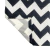 Tapete Tear Algodão Antiderrapante 1,40x2m Max Chevron Preto - comprar online