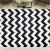 Tapete Tear Algodão Antiderrapante 1,40x2m Max Chevron Preto - Tapetes. Almofadas, Mantas Algodão Zankasta Decor 