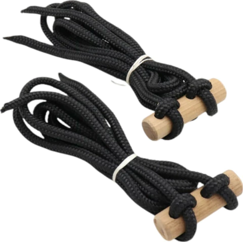 ACESSORIOS PARA REDES 100% ALGODAO ( PUNHO ) H.T hamock preto