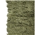 Tapete Passadeira Tear Manual Pelo Alto 0,50x1,50m Fluffy Colors Verde Oliva - comprar online
