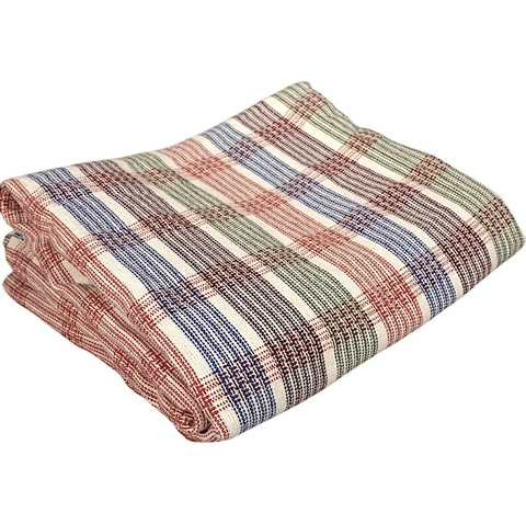 Toalha de Mesa Algodão Tear 6 lugares TOSCANA Multicores 140 X 2,20m