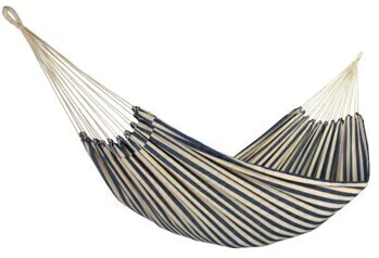 Rede Descanso Algodão 2,20x3,70m Solteiro Maior Navy Ceara 140k