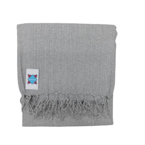 Manta 2,20 x 2,60mTear Algodão Basico Marau Cinza