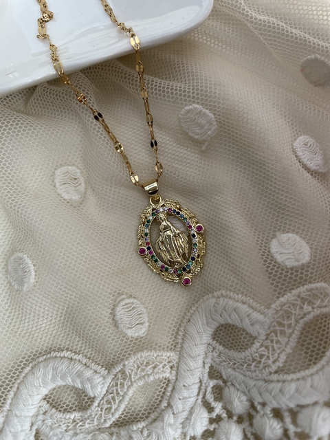 Colgante Milagrosa 3 puntas