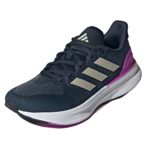 Tênis Feminino Adidas Ultrarun 5 Azul Marinho e Cinza Original