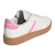 Tênis Feminino Adidas Grand Court Base 2.0 Branco e Rosa Original na internet