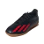 Chuteira Infantil Salão Adidas Deportivo II Preta e Vermelha