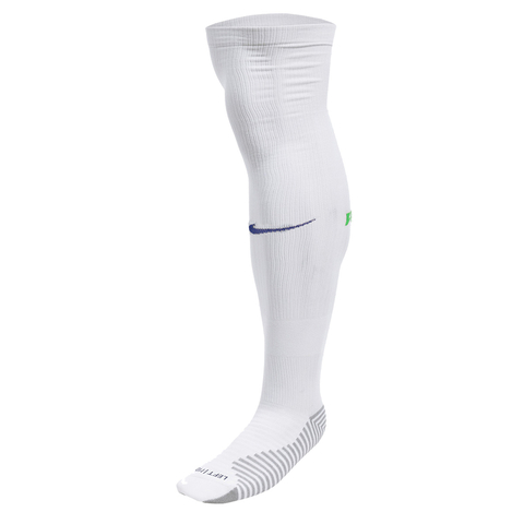 Meião Juvenil Seleção Brasileira Strike Branca Nike Original