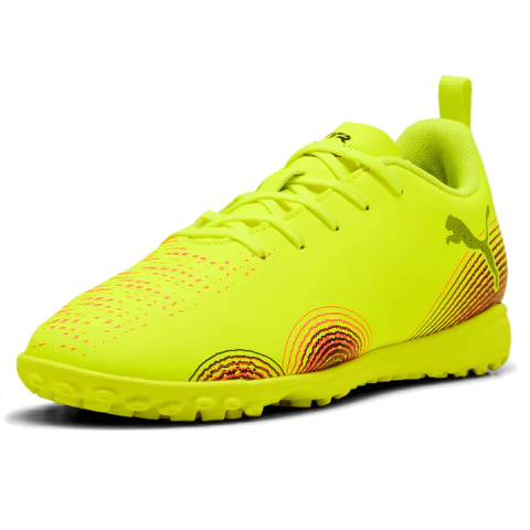 Chuteira Juvenil Society Puma Future 8 Play Amarelo Original