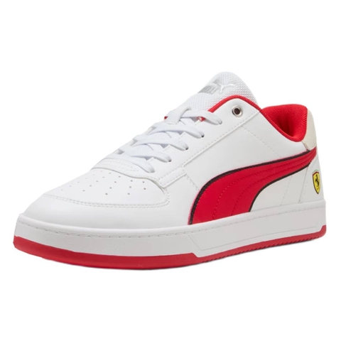 Tênis Puma Ferrari Caven 2.0 BDP Branco e Vermelho Original