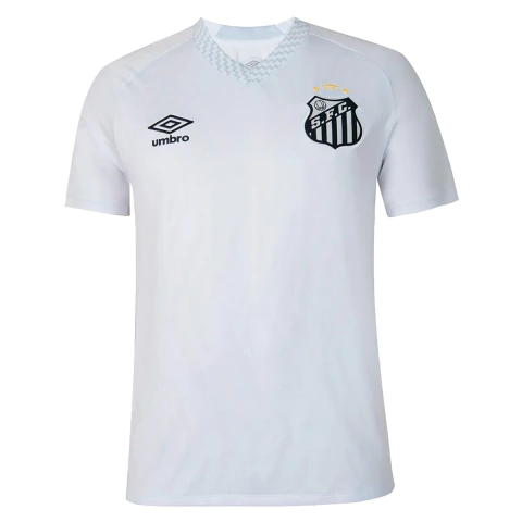 Camisa Santos Branca 2025 Uniforme 1 Torcedor Umbro Original