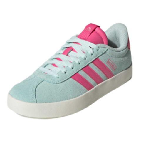 Tênis Feminino Adidas VL Court 3.0 Turquesa e Rosa Original