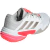 Tênis Feminino Adidas Barricade 13 Branco e Vermelho Original - Footlet